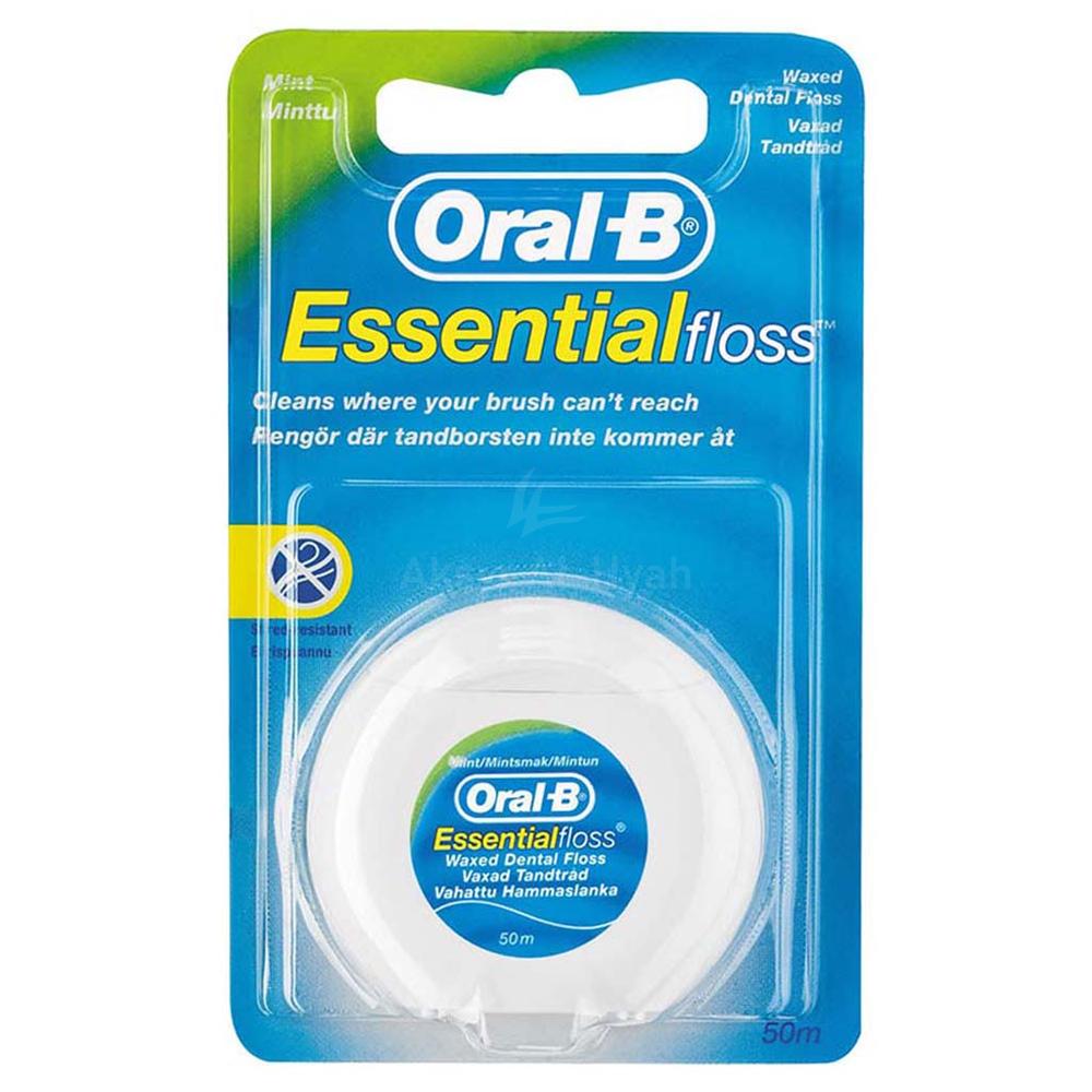 ORAL-B (OB059)ESSENTIAL FLOSS MINT WAXED 50M #04600