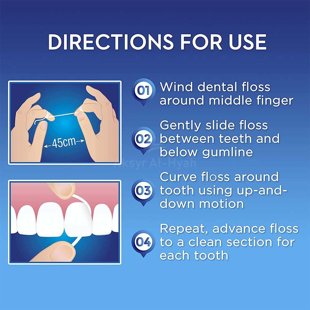 ORAL-B (OB059)ESSENTIAL FLOSS MINT WAXED 50M #04600 3