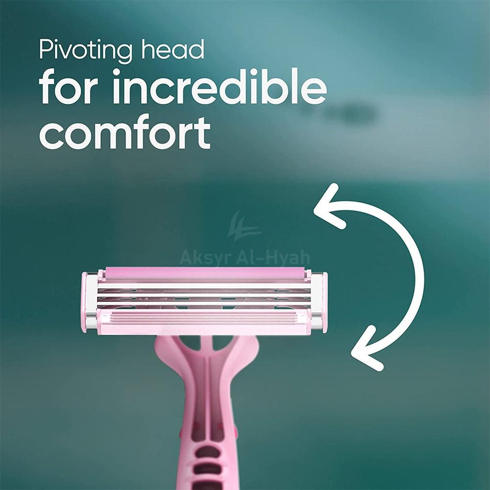 GILLETTE (GG059) SIMPLY VENUS 3 RAZOR 4'S #0400 1