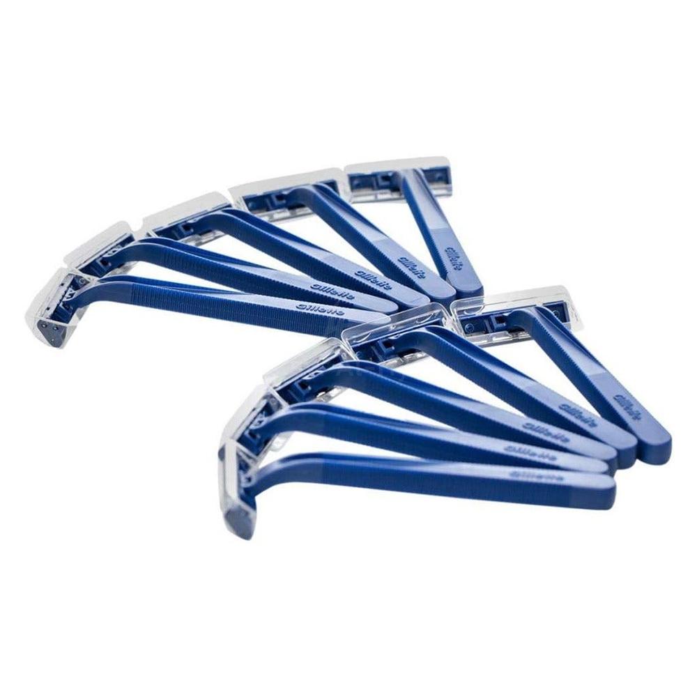 GILLETTE BLUE II PLUS DISPO. RAZOR 10'S #12600 3