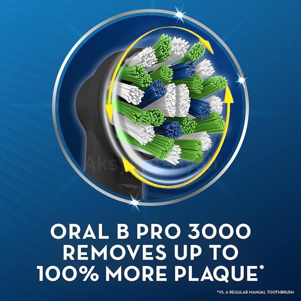 ORAL-B PRO 3 POWER BRUSH 3000 D505.513.3X #17000 4