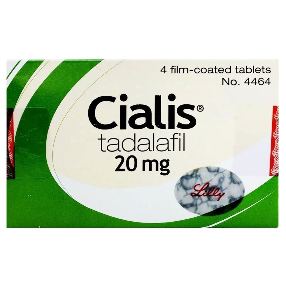 CIALIS 20MG TABLETS 4'S