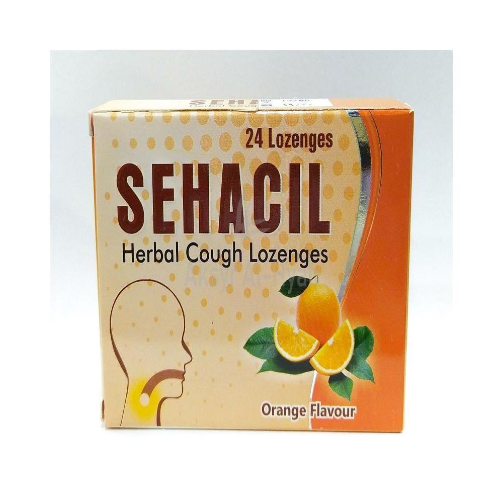 SEHACIL ORANGE LOZENGES 24'S