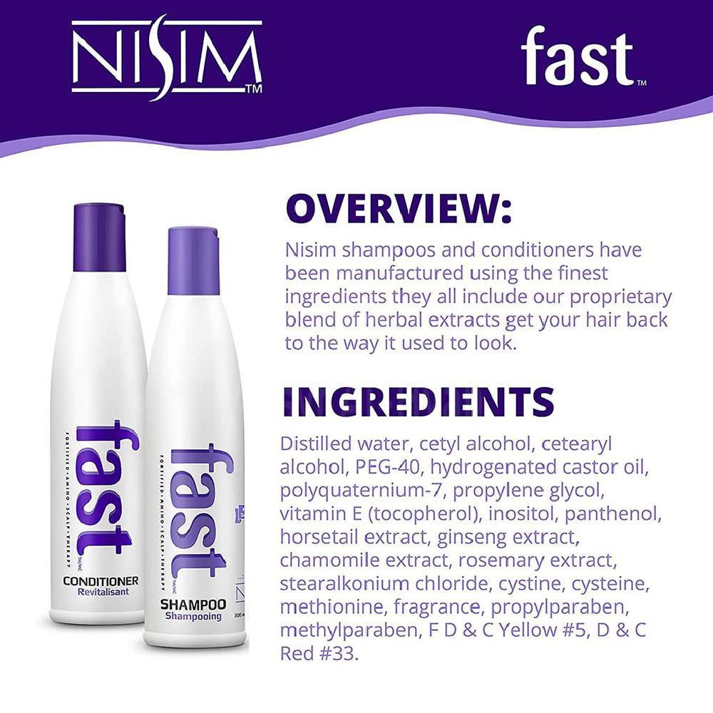 FAST SHAMPOO & CONDITIONER 2 X 300ML