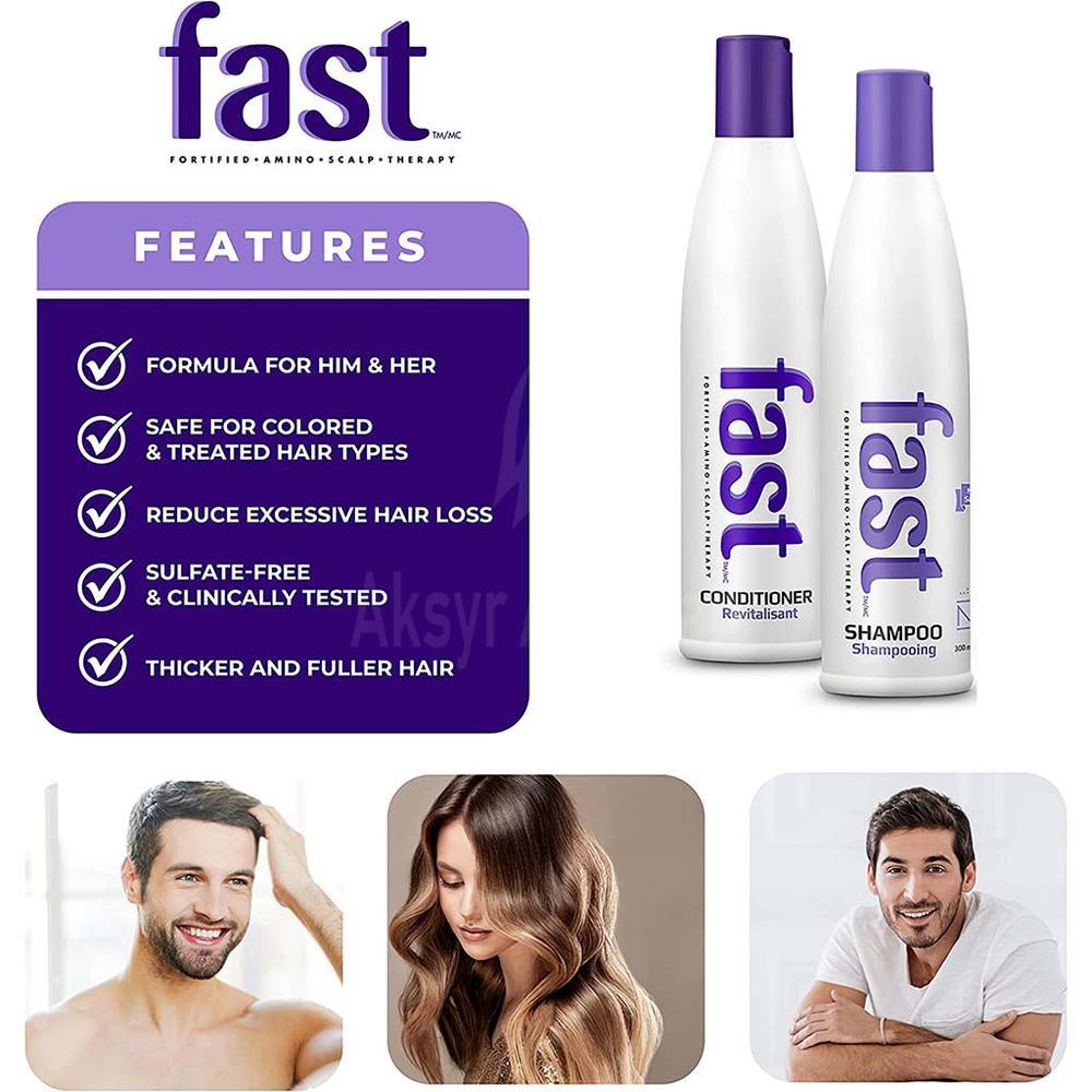 FAST SHAMPOO & CONDITIONER 2 X 300ML