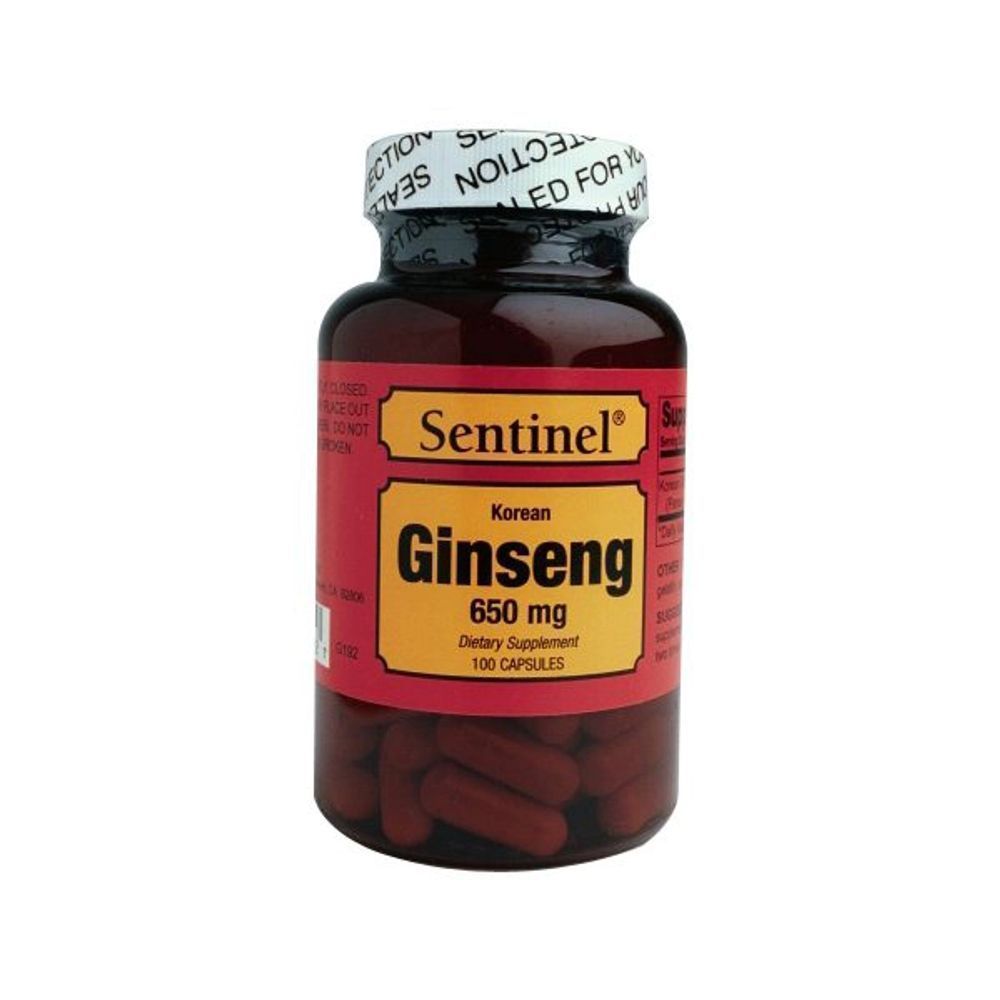 SENTINEL (K)GINSENG 650MG CAP 50'S