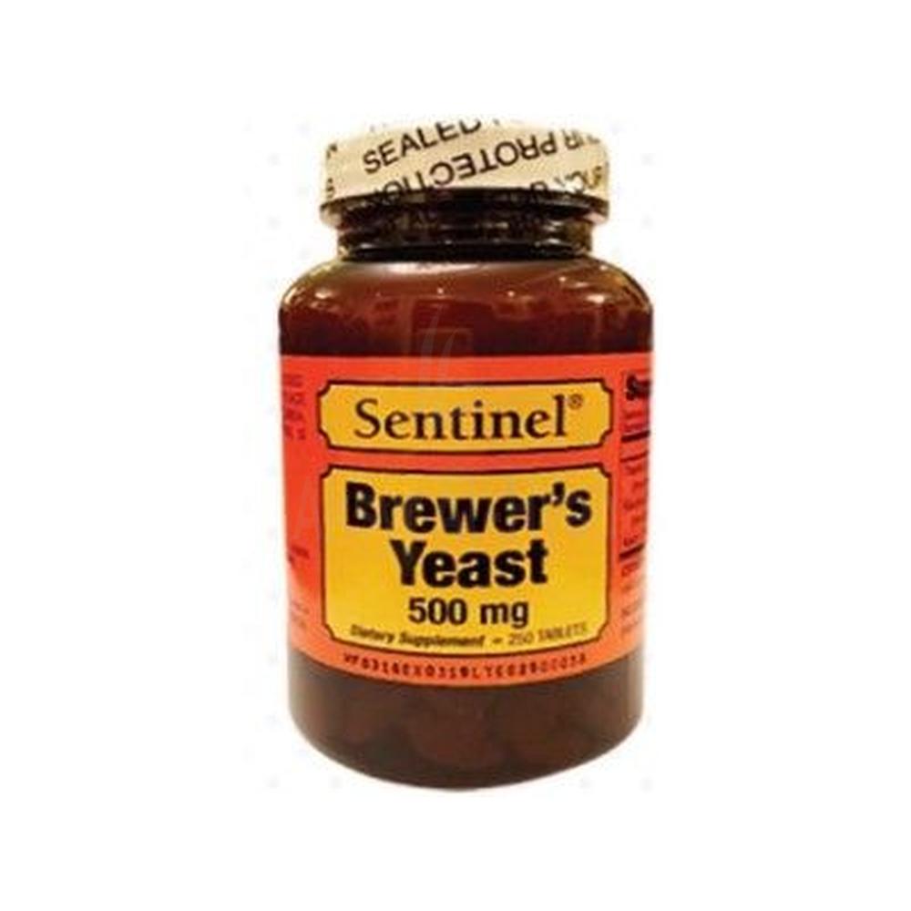 SENTINEL BREWERS YEAST 500MG 250 T