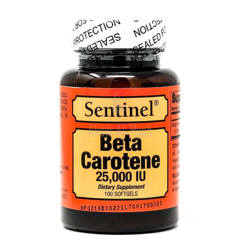 SENTINEL BETA CAROTENE 25000IU TAB 100'S