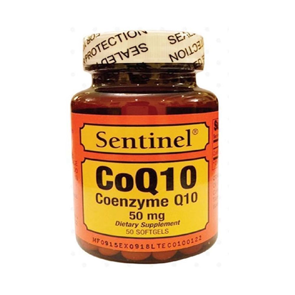 SENTINEL COENZYME Q10 50MG TAB 50'S