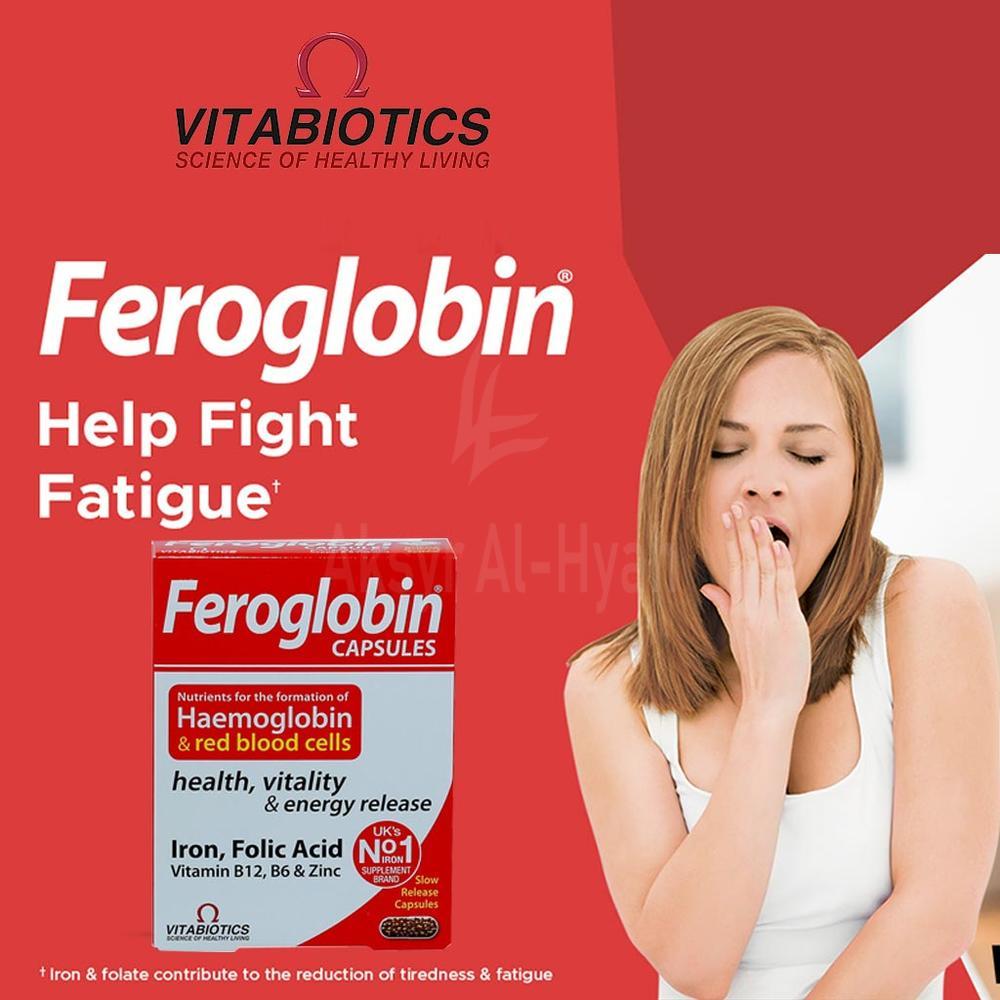 VITABIOTICS FEROGLOBIN B12 CAPSULES 30'S