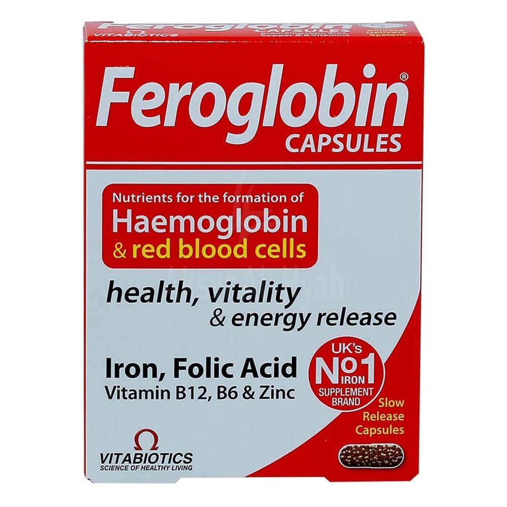 VITABIOTICS FEROGLOBIN B12 CAPSULES 30'S