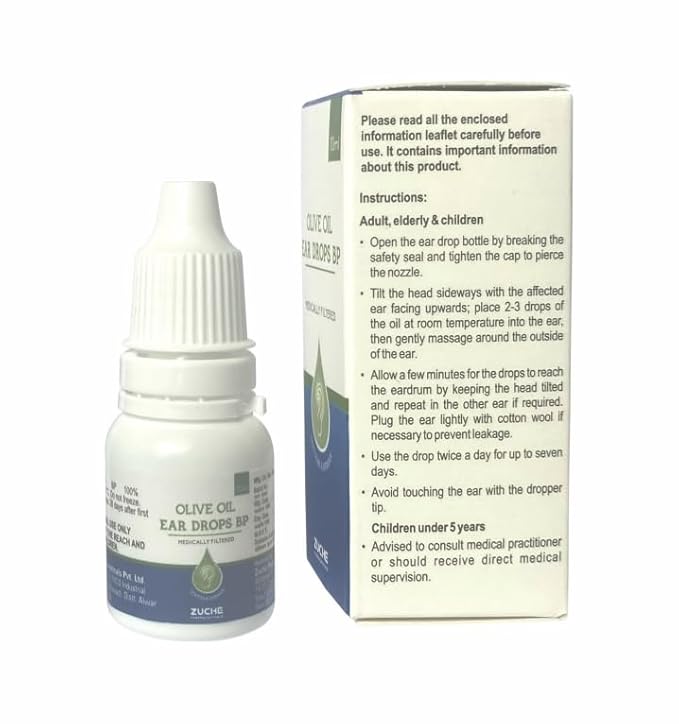 ZUCHE OLIVE OIL EAR DROPS