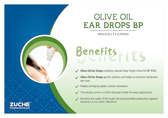 ZUCHE OLIVE OIL EAR DROPS