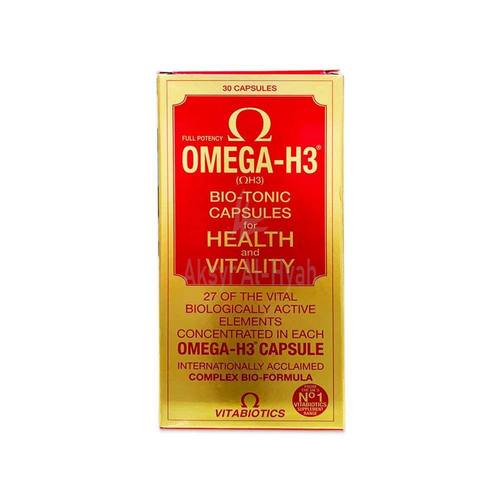 VITABIOTICS OMEGA H3 CAPSULES 30'S