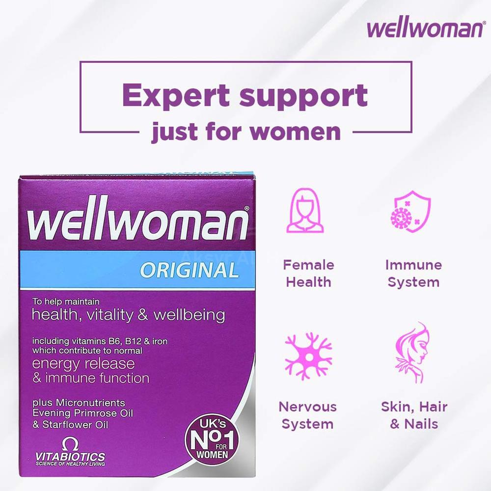VITABIOTICS WELLWOMAN CAPS 30S 3