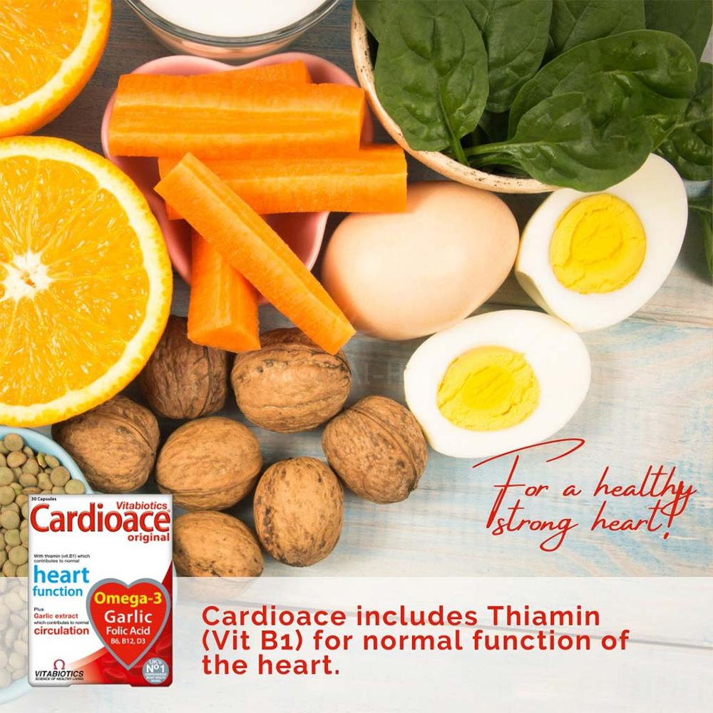 VITABIOTICS CARDIOACE CAPSULE 30'S 2