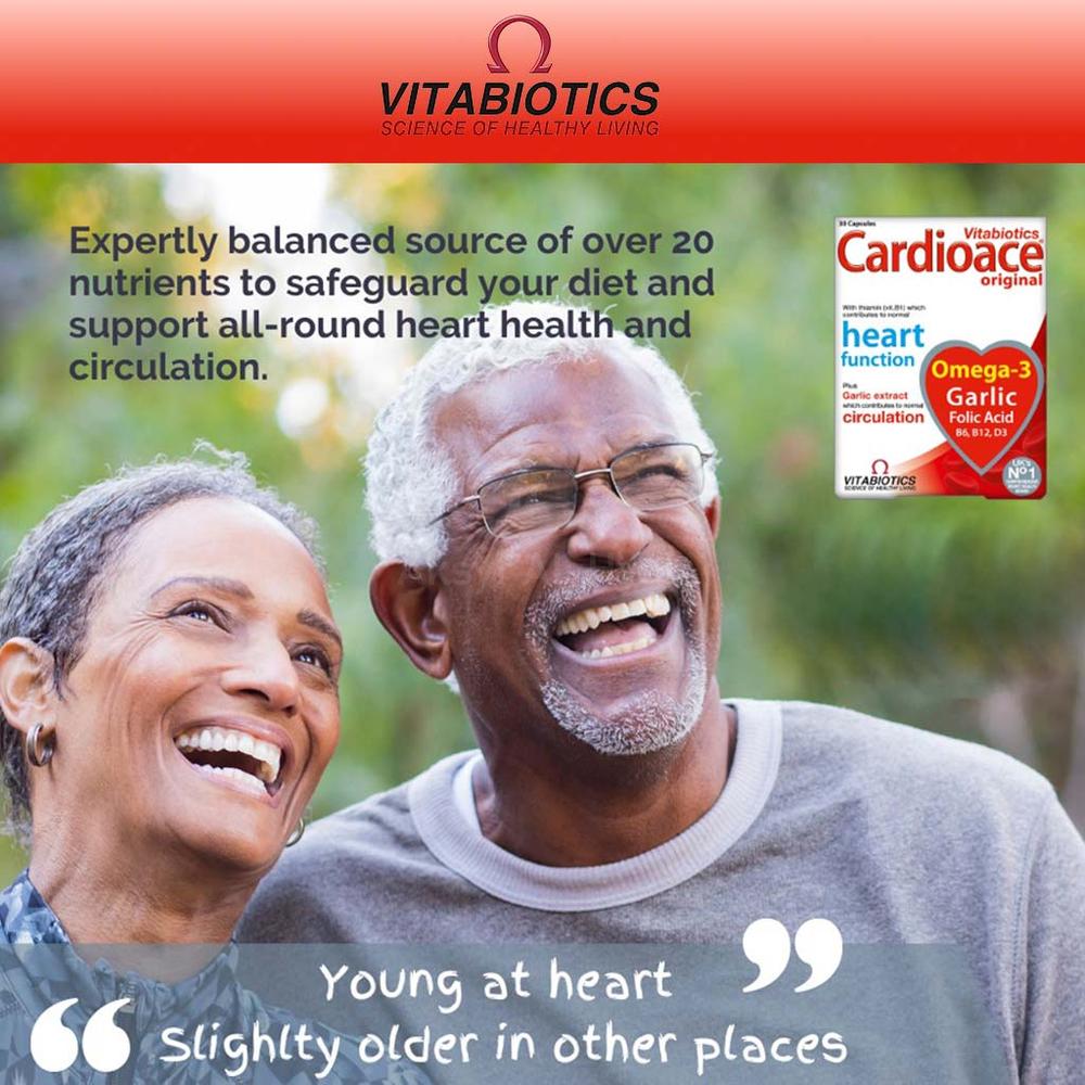 VITABIOTICS CARDIOACE CAPSULE 30'S 4