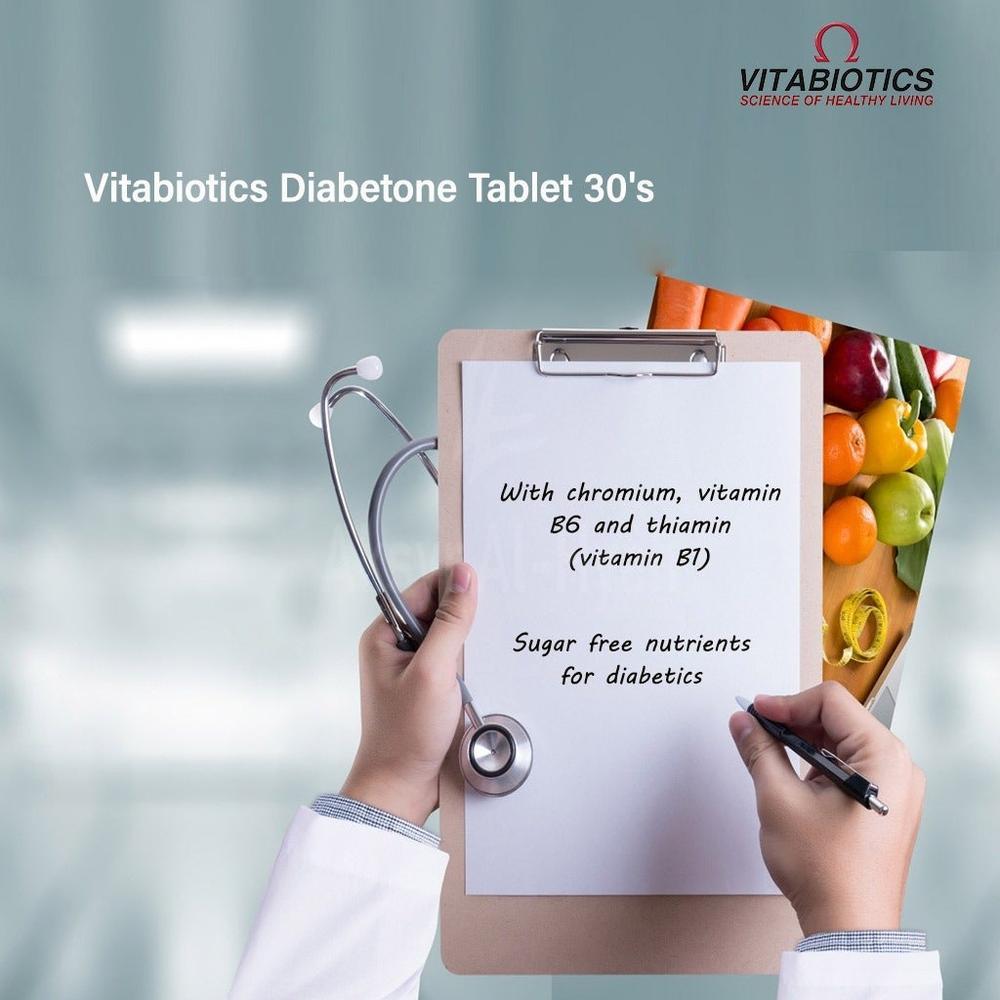 VITABIOTICS DIABETONE CAPSULES 30'S 1