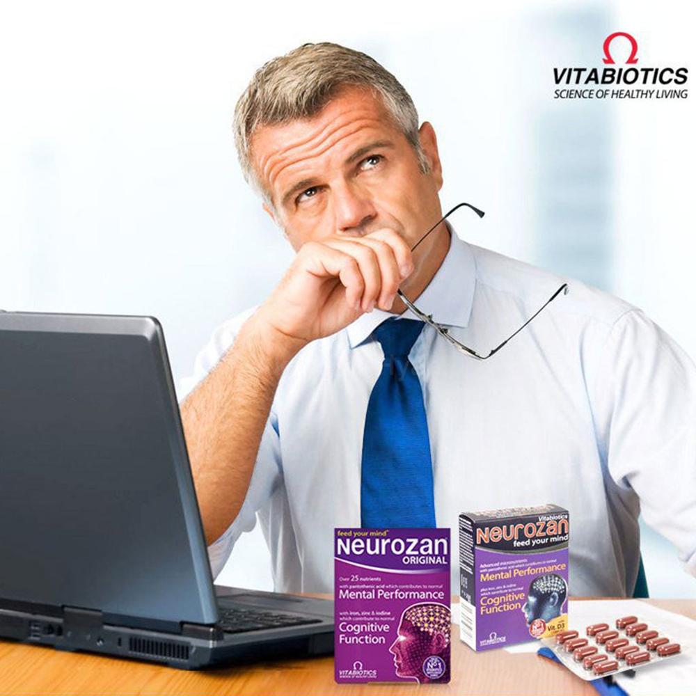 VITABIOTICS NEUROZAN ADV.TABLETS W/VIT.D3 800IU 30'S 3