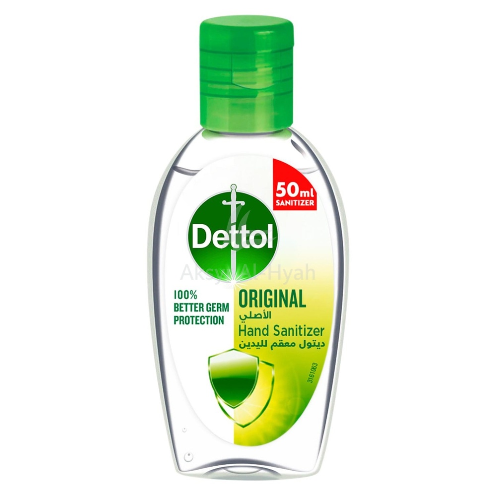 DETTOL HAND SANITIZER ORIGINAL 50ML #82000