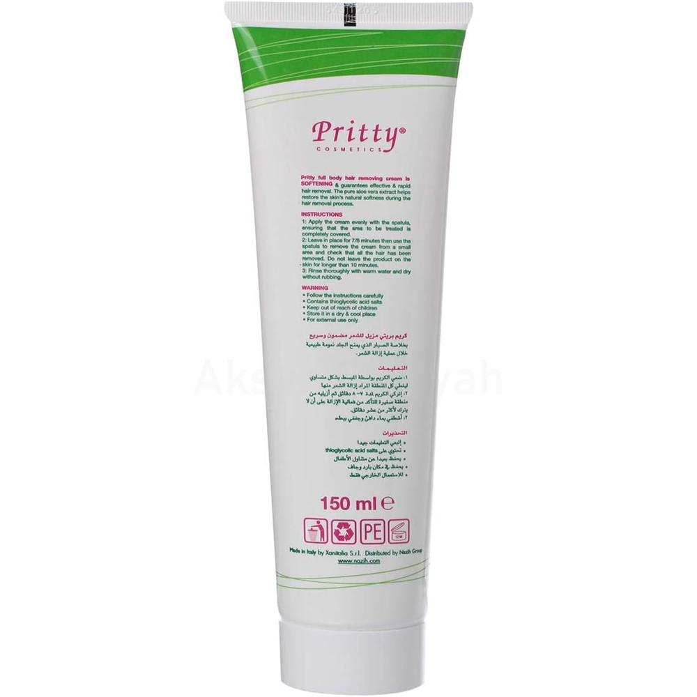 PRITTY F/BODY HAIR REMOVAL CR.150ML