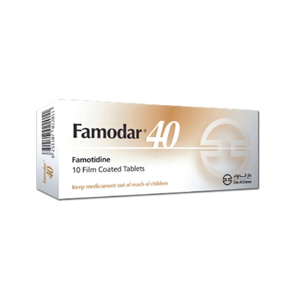 FAMODAR 40MG TABLET 10'S