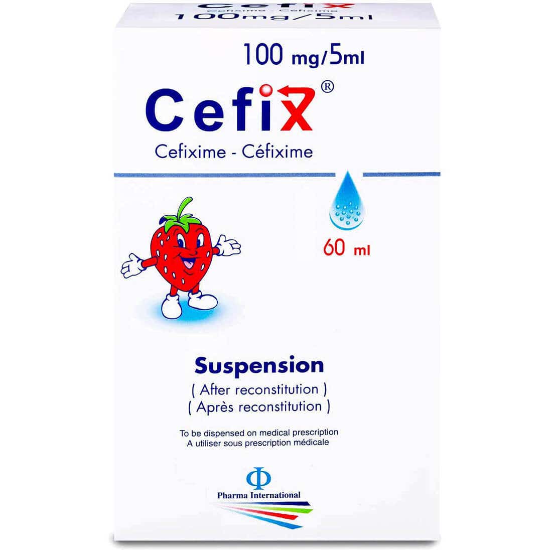 CEFIX SUSPENSION 60ML[100MG/5ML]