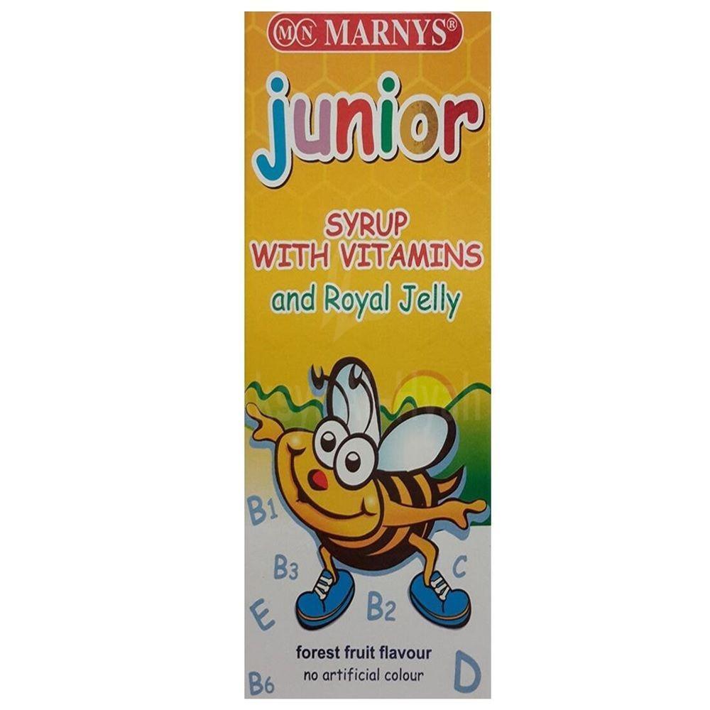 MARNYS JUNIOR SYRUP WITH VITAMINS125ML 4