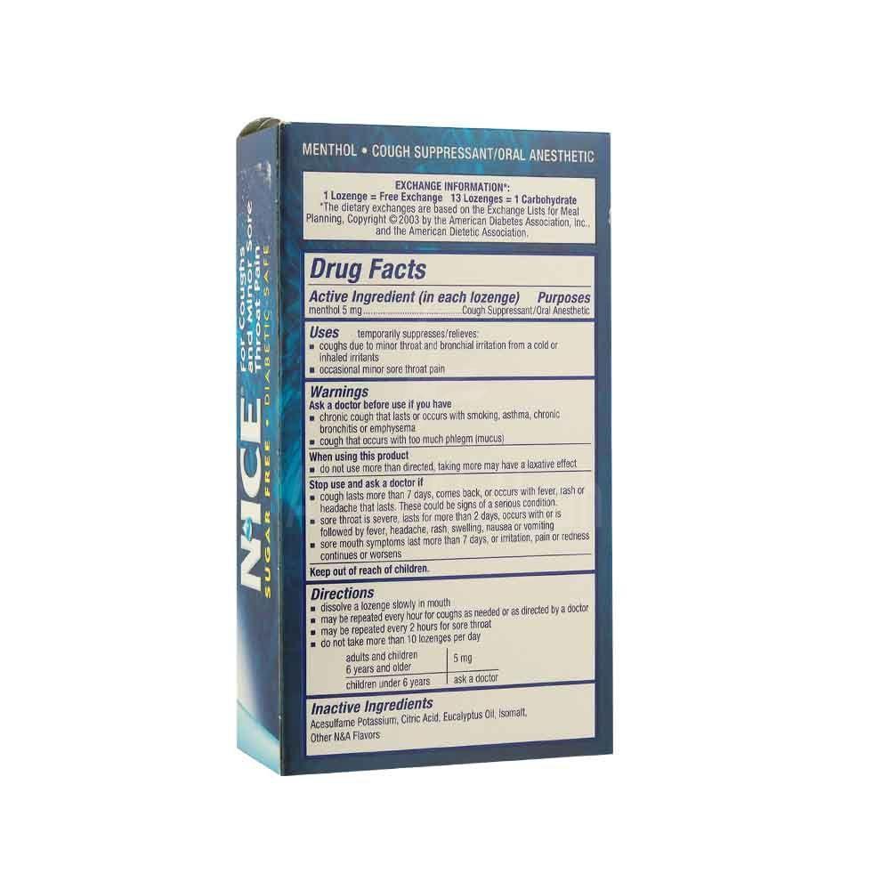 NICE MENTHOL LOZENGES 24'S #17285 1