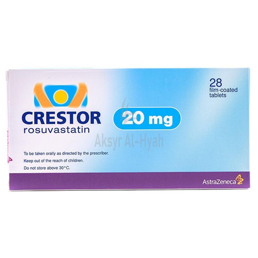 CRESTOR 20MG TAB 28'S