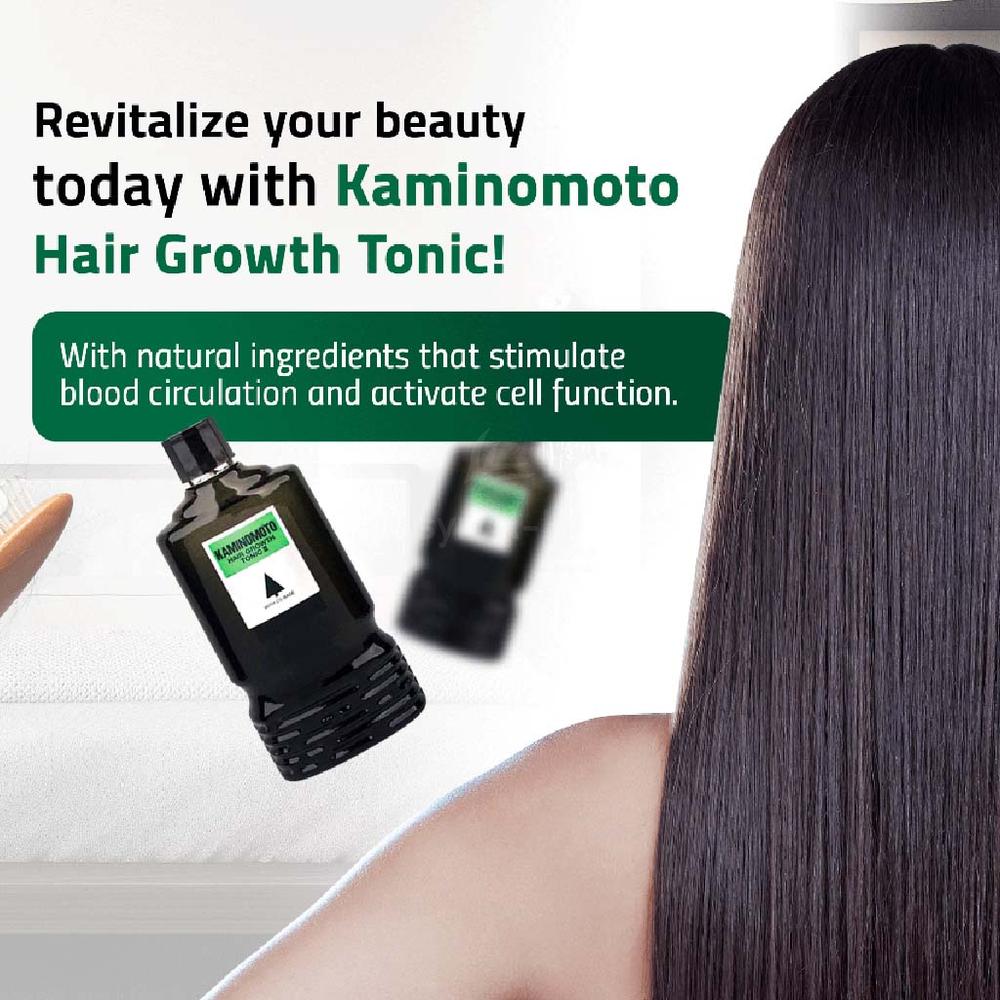 KAMINOMOTO HAIR GROWTH TONIC 180ML #20001 7