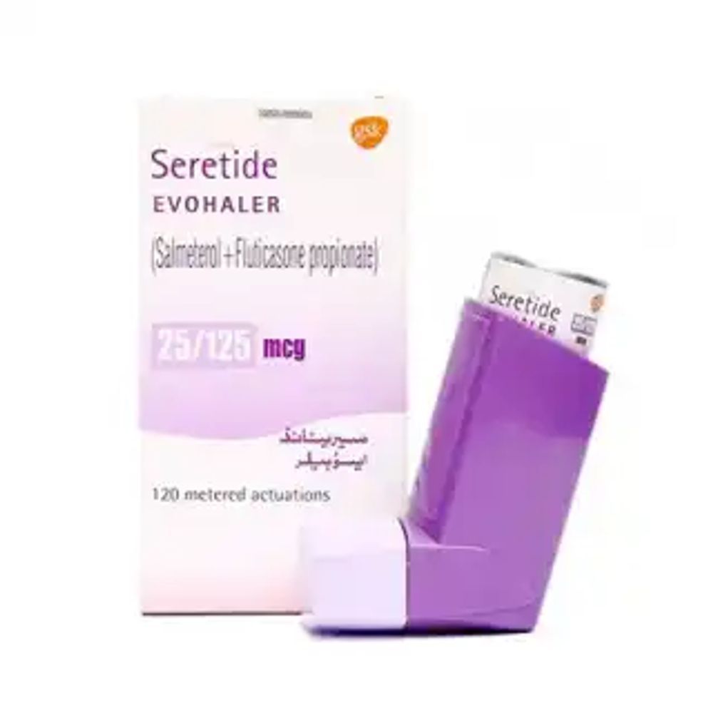 SERETIDE EVOHALER MDI 125/25