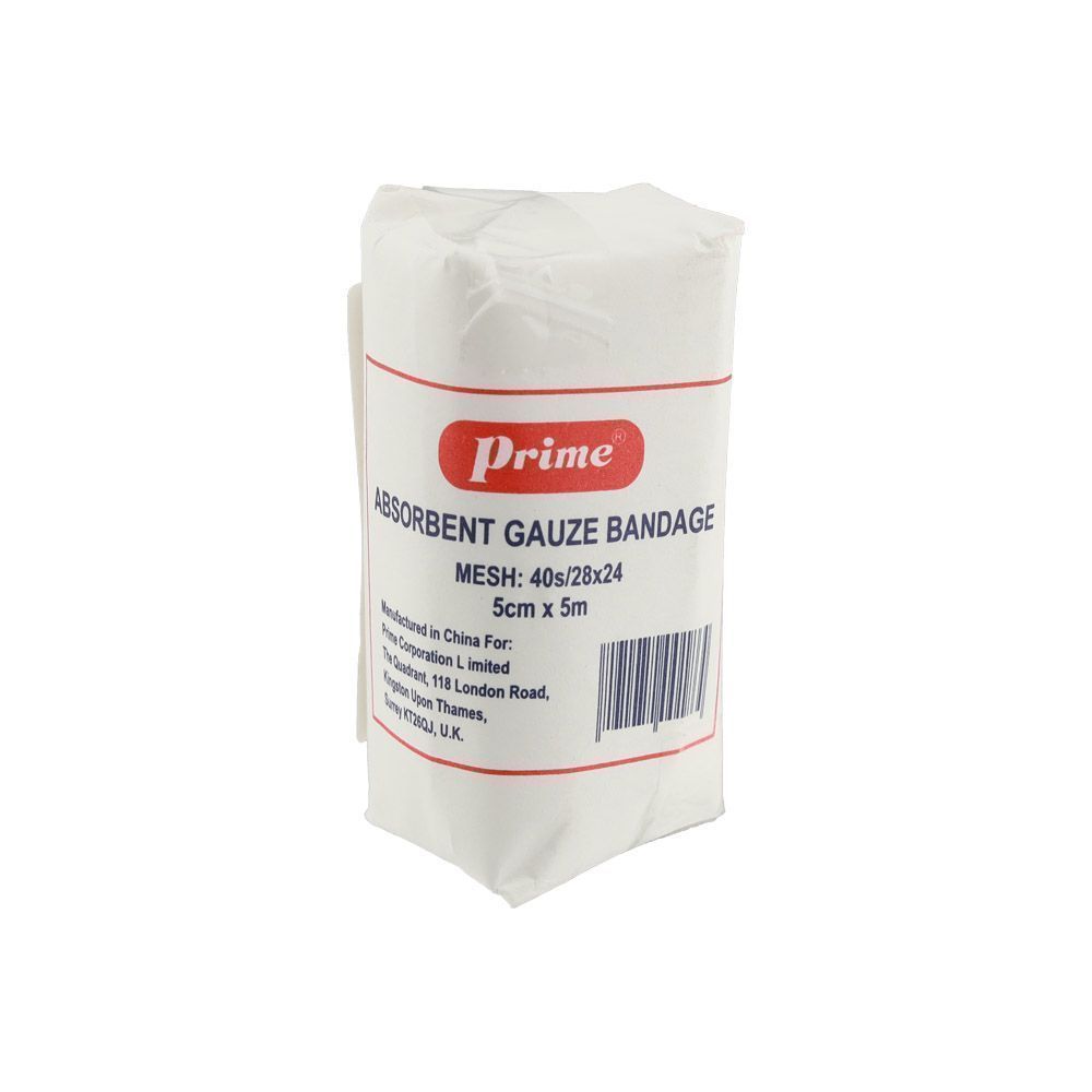 PRIME GAUZE BANDAGE (5X5) 12S