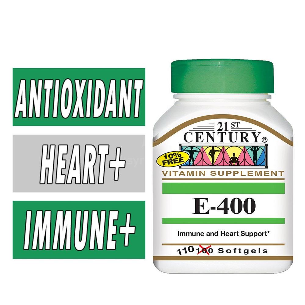 21 CH VITAMIN E 400 SOFTGELS 110'S #2455