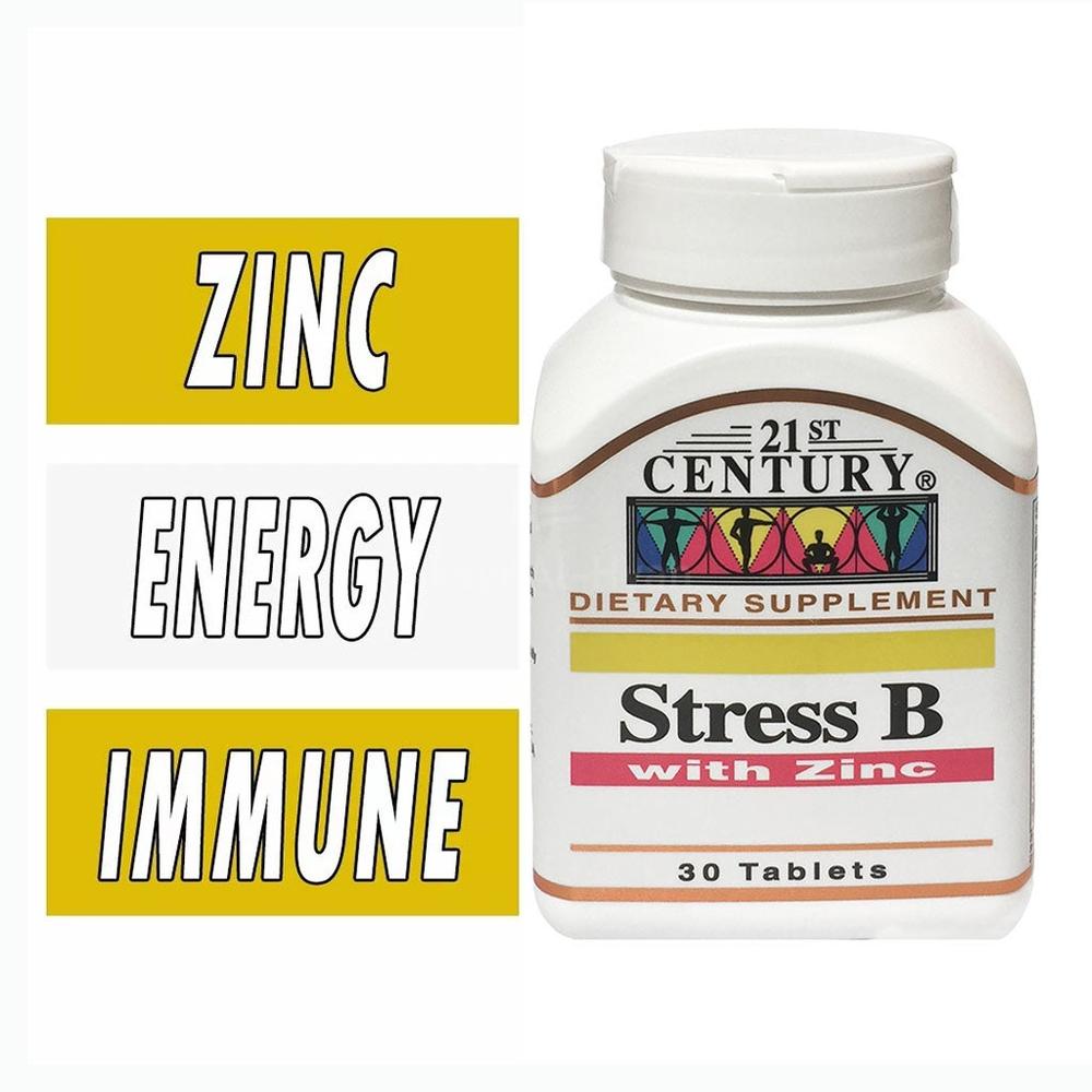 21 CH STRESS B WITH ZINC TAB 30'S #46478 1