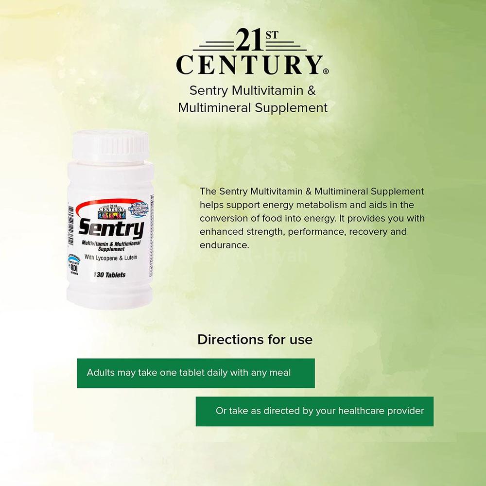 21 CH SENTRY TAB 130'S #50288 4