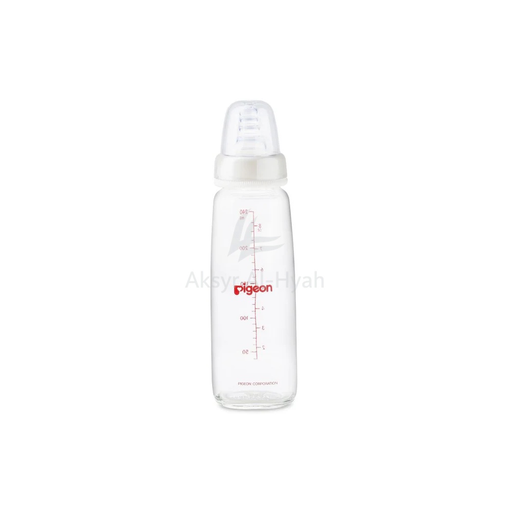 PIGEON SOF TOUCH GLASS BOTTLE 240ML #PA00488 2