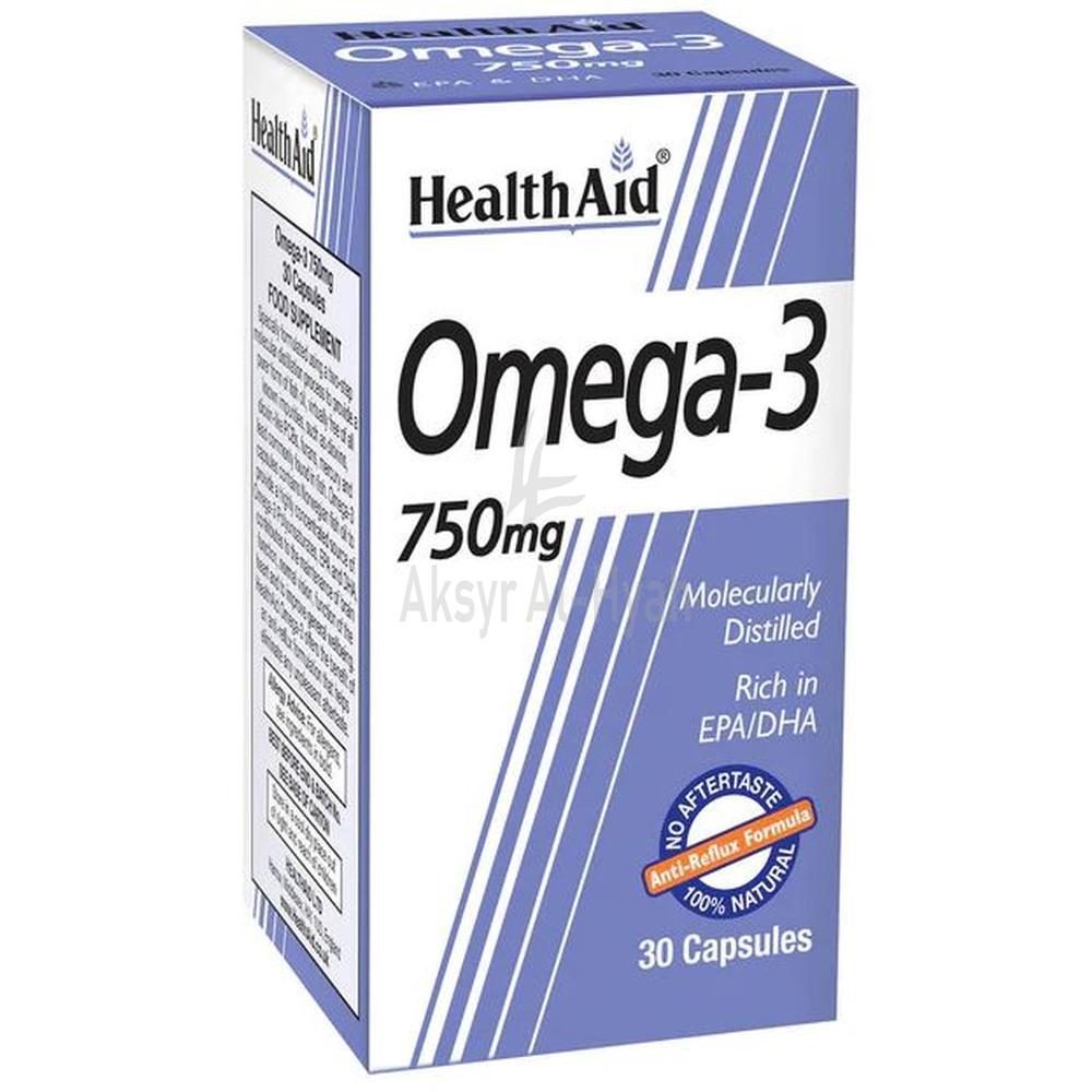 H/AID OMEGA-3 750MG CAP 30'S