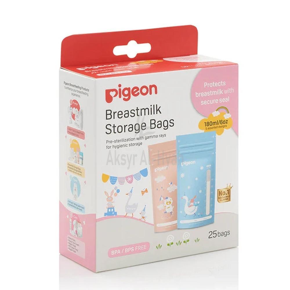 PIGEON(26208) BREAST MILK STORAGE BAG 180ML X 25'S