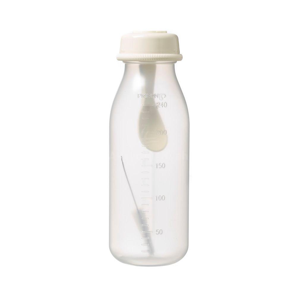 PIGEON(D329)BOTTLE W/SPOON 240ML 1