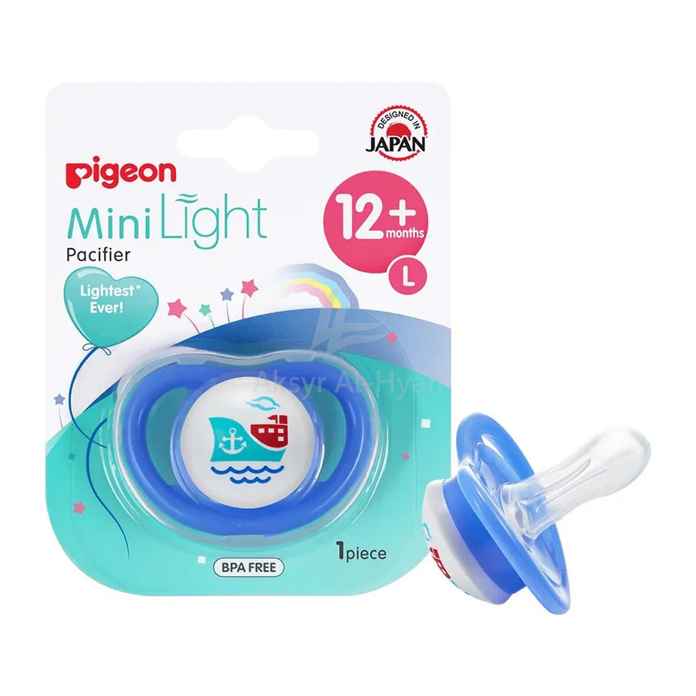 PIGEON(78463)MINILIGHT PACIFIER SINGLE (L) BOY SHIP