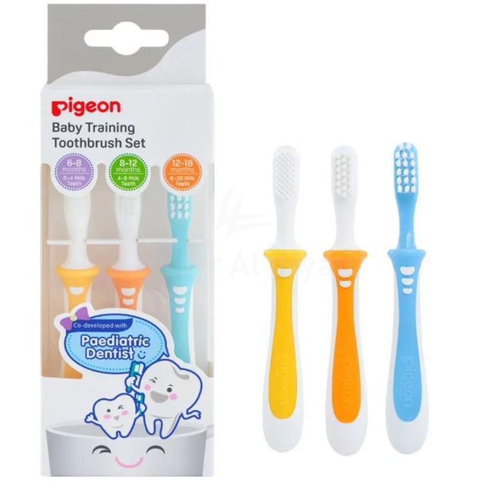 PIGEON[11781] BABY TRAIN/T/BRUSH SET