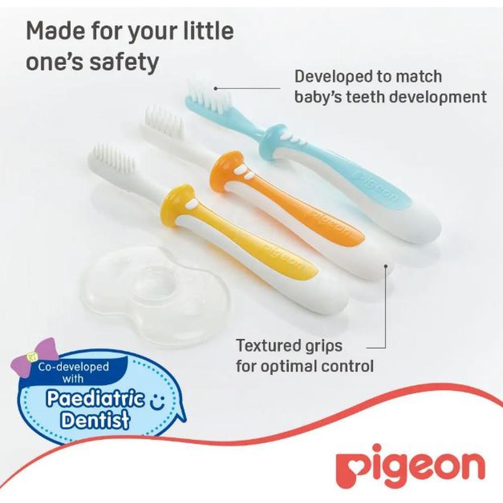 PIGEON[11781] BABY TRAIN/T/BRUSH SET 5