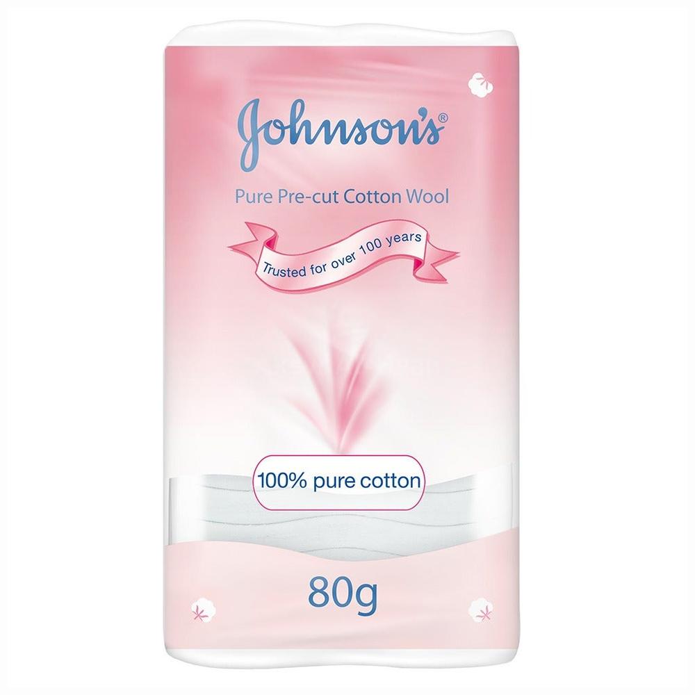 J/J  COSMETIC COTTON WOOL 80GM #R003