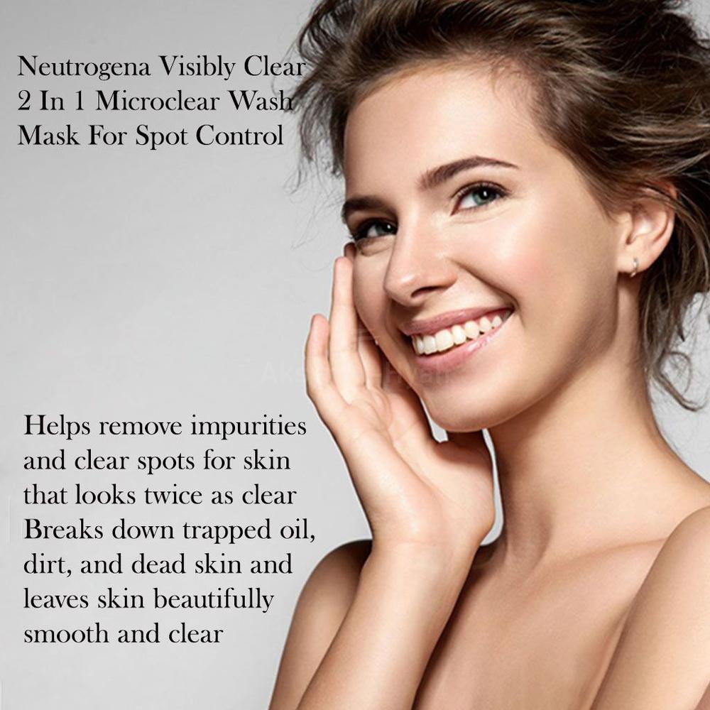 NEUT. VISIBLY CLR SPOT 2IN 1 WASH MASK 150ML 5