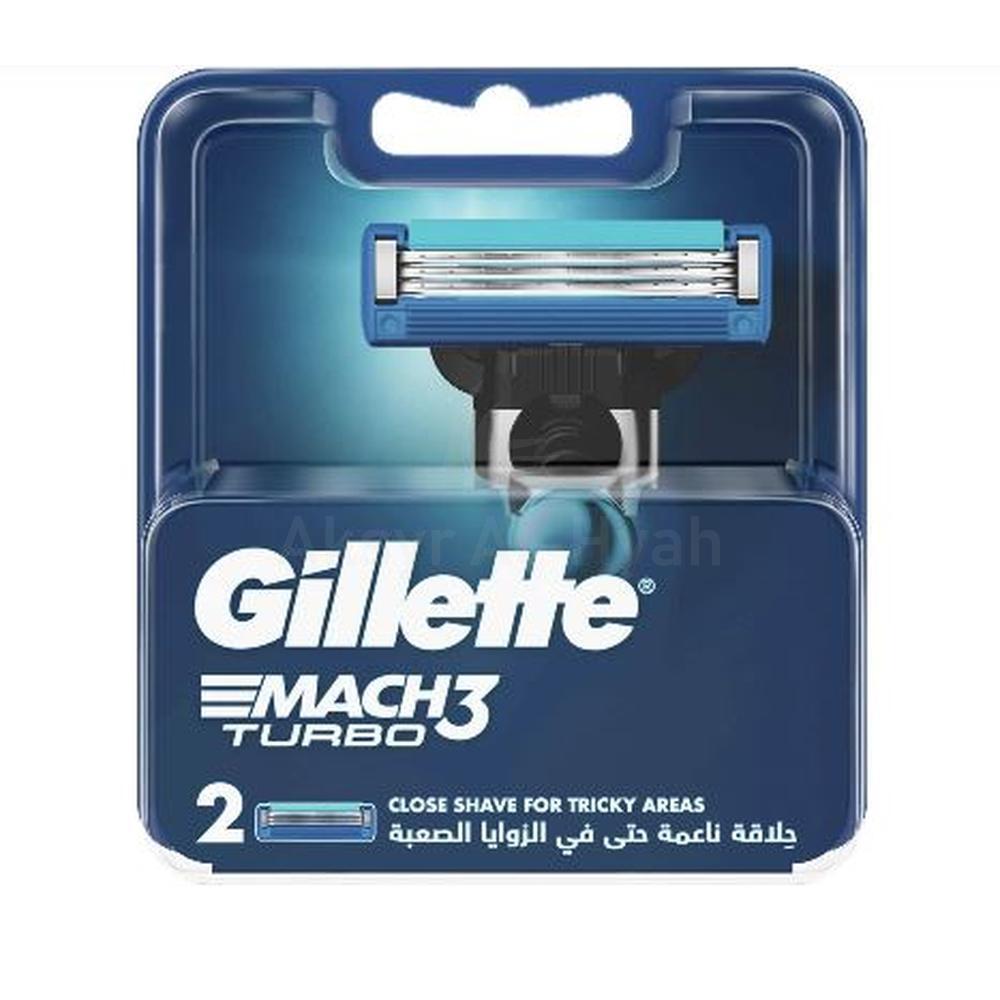 GILLETTE 557 REF.BLADE MACH3 TURBO 2'S #19300