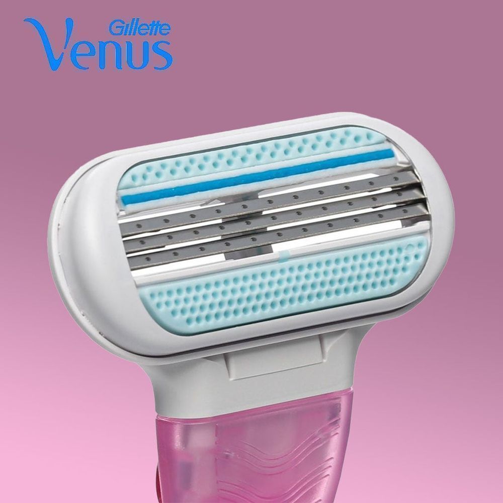 GILLETTE VENUS 3 SMOOTH 2 IN 1 RAZOR(GG455) #2500 2