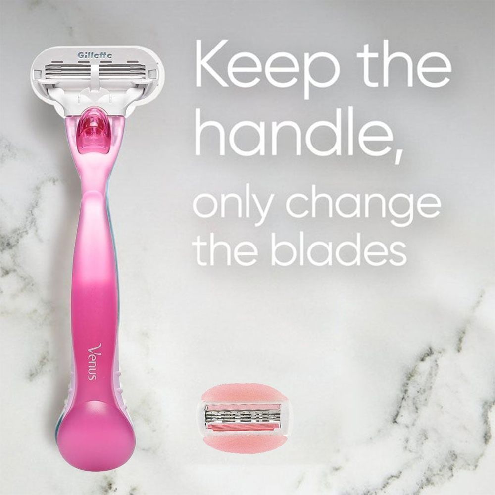 GILLETTE VENUS 3 SMOOTH 2 IN 1 RAZOR(GG455) #2500 4