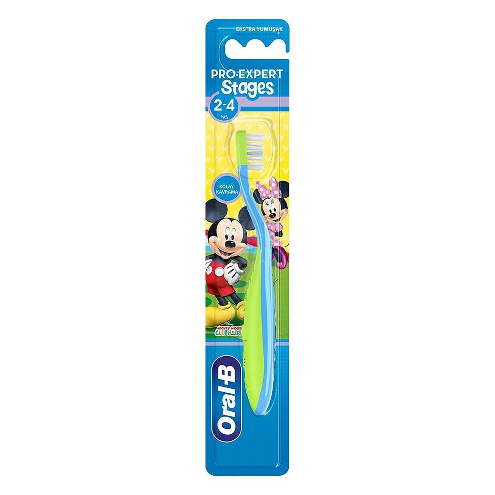 Oral-B Stages 2-4 Years Disney Mickey Mouse Toothbrush 1's