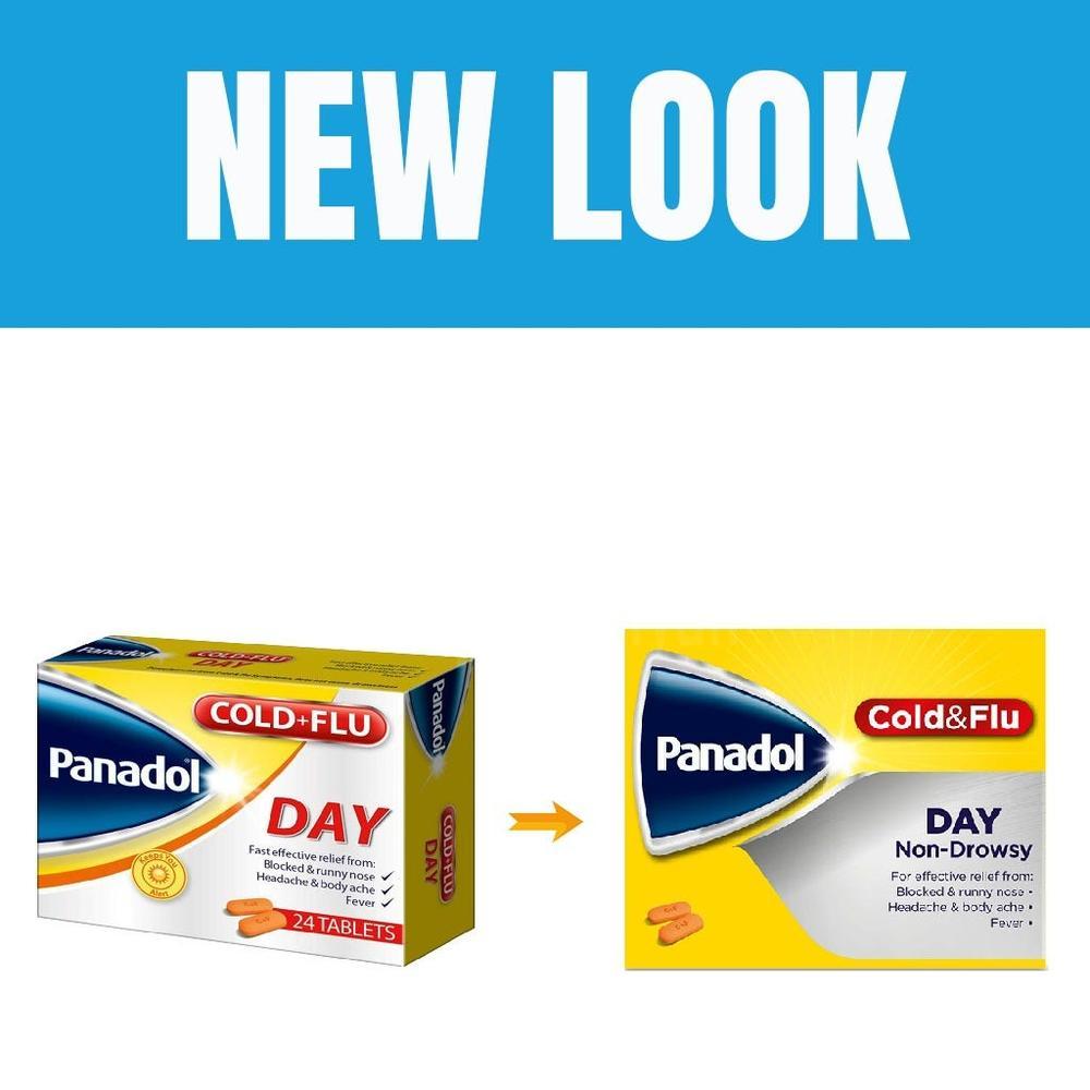 PANADOL COLD & FLU DAY TAB 24'S 1